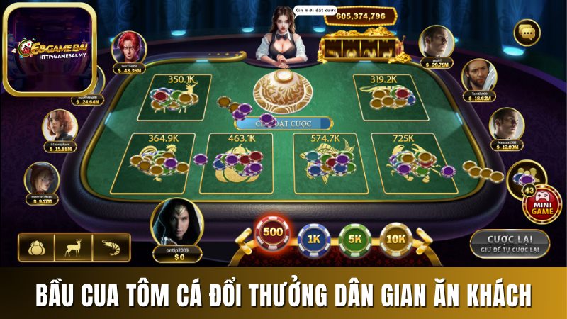 Bầu Cua Tôm Cá